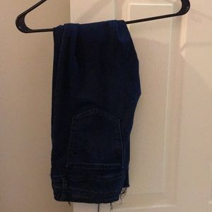Dark blue skinny jeans